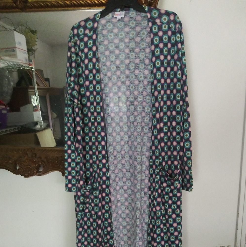 Lularoe long cardigan size large